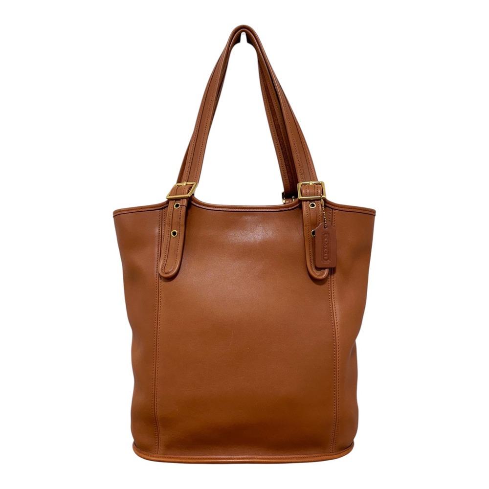 1997 Vintage Coach Legacy Large Shopper 9090 Glovetanned Leather Tan Tote